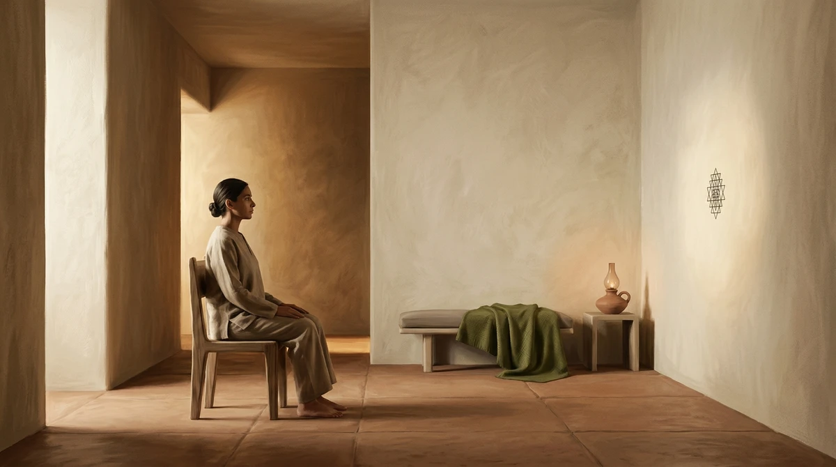 Cómo practicar trataka sin una vela