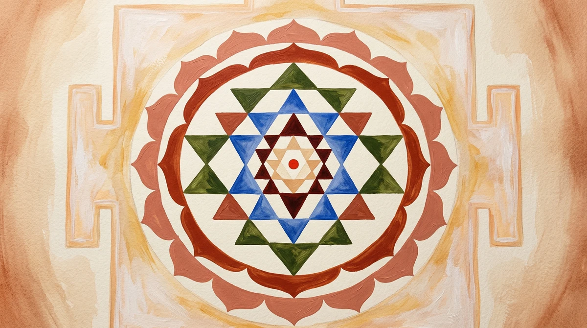 Sri Yantra Farben und ihre Bedeutung