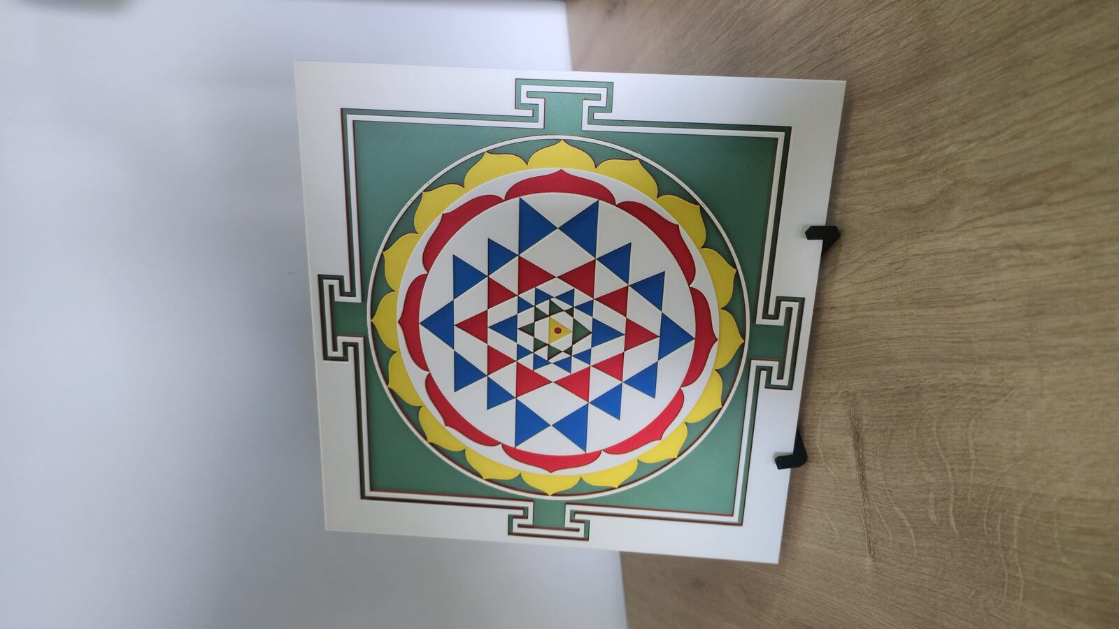 Sri Yantra from an angle